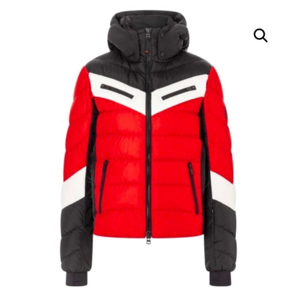 Bogner - Fire+Ice Farina3-D Jacket Zip-Up Long Sleeve Black/Red Size 6/S Nwot